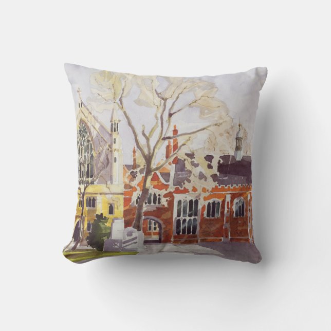 Coussin Chapelle et auberge de Hall Lincoln (Recto)