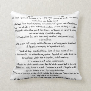 Coussin Chapitre d'amour