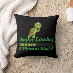 Coussin Chargement de couche Veuillez patienter Citations