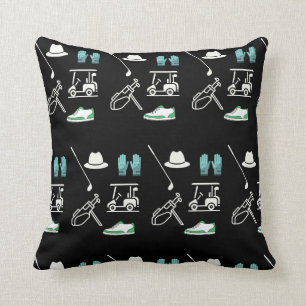 Coussin Chariot de golf casquette glove cart fer chaussure