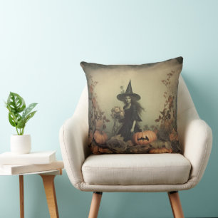 Coussin Chariot Halloween vintage (3)