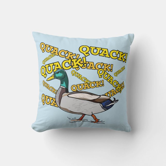 Coussin Charlatan masculin de marche mignon idiot drôle de (Recto)