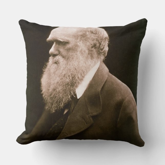 Coussin Charles Darwin (1809-82) (photo) (Recto)