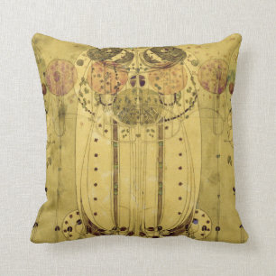 Coussin Charles Rennie Mackintosh - Le Wassail