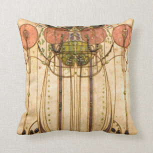 Coussin Charles Rennie Mackintosh Le Wassail