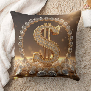 Coussin "Charme de Chance Riche"