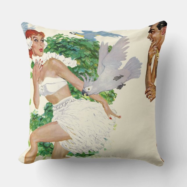 Coussin Charme des îles (Recto)