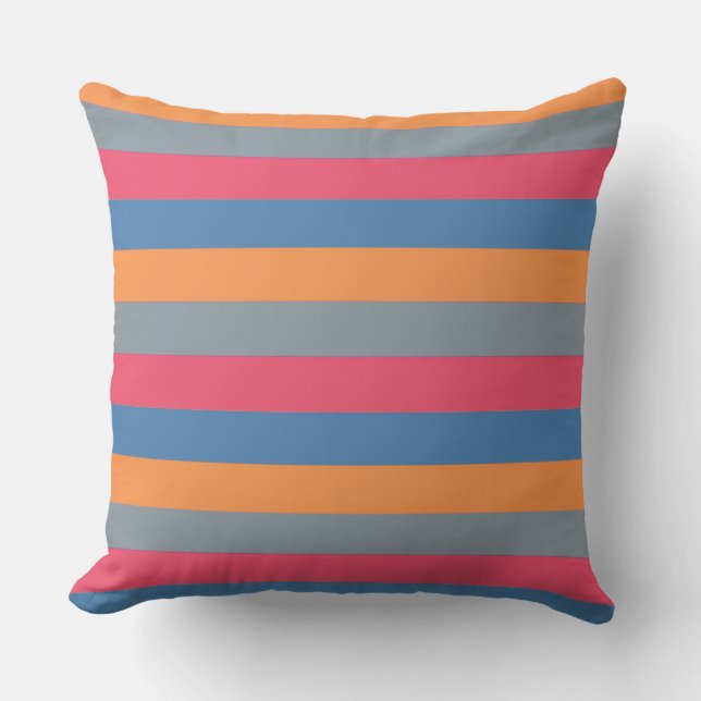 Coussin Charme orange Gris Gris Gris (Recto)