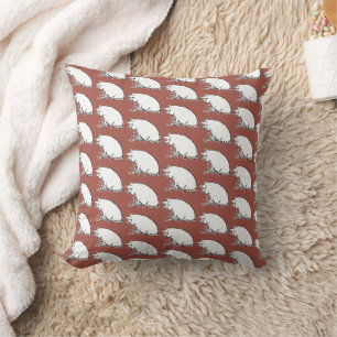 Coussin Charme Perky Cochon ferme animal nature dessin