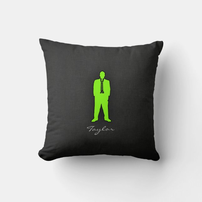 Coussin Chartreuse, Neon Green Swag (Recto)