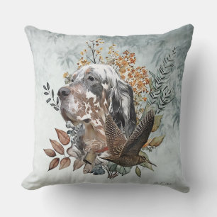 Coussin Chasse à la bécasse, Chasse à la bécasse, Art
