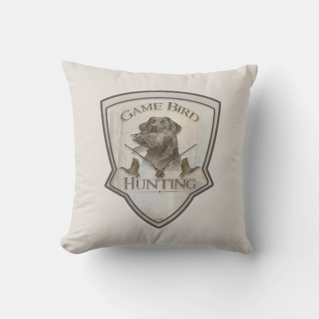 Coussin Chasse au canard (Recto)