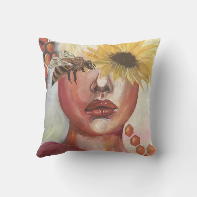 Coussin Chasse au miel (Verso)