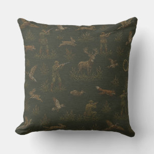 Coussin Chasse, chasseur, Chasse 