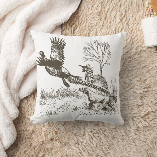 Coussin Chasseur (chasse avec SPG) (Couverture)
