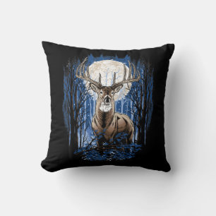 Coussin Chasseurs Deer Chasse Big Whitetail Buck