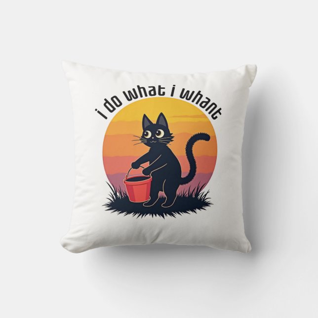 Coussin chat (Recto)