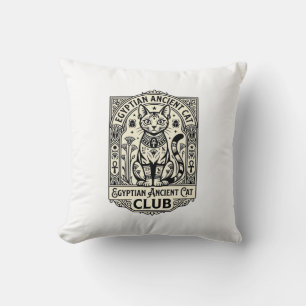 Coussin Chat ancien égyptien drôle Graphique - Égyptien