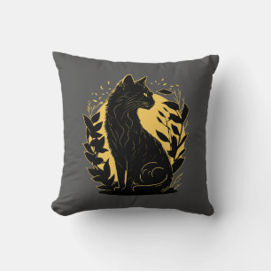 Coussin Chat assis