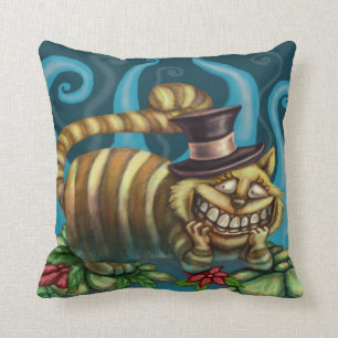 Coussin Chat de Cheshire