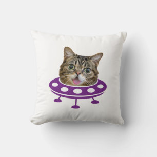 Coussin Chat de l'espace