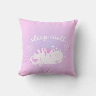 Coussin Chat de puits de sommeil
