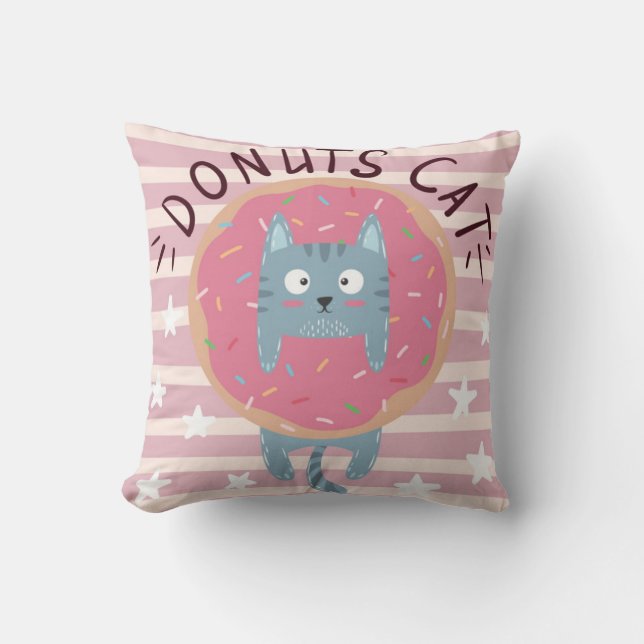Coussin Chat Donuts (Recto)