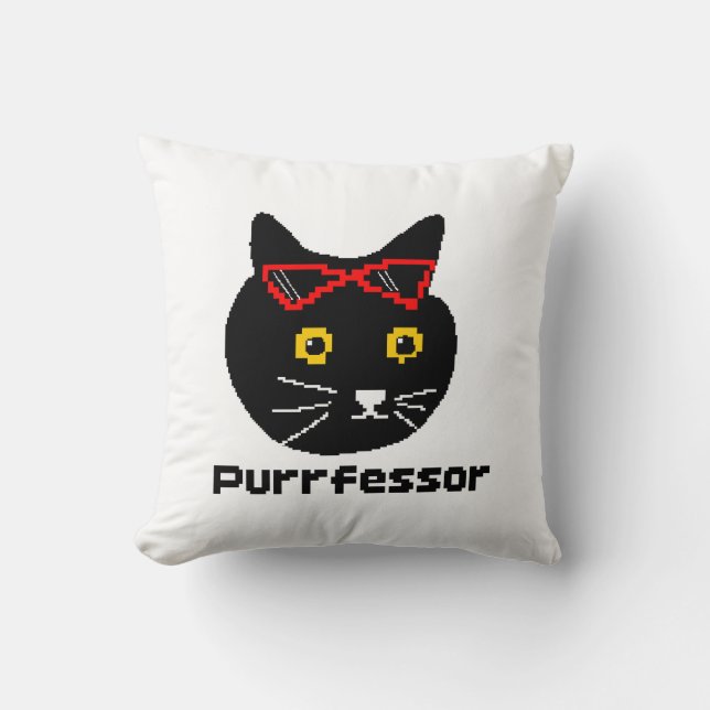 Coussin Chat du fournisseur BubblyCuddle (Recto)