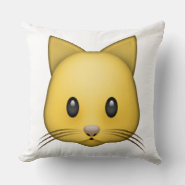 Coussin Chat - Emoji (Recto)