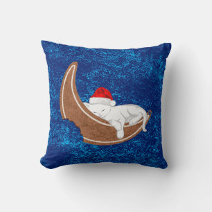 Coussin Chat en pain d'épices