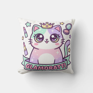 Coussin Chat Glamoratti