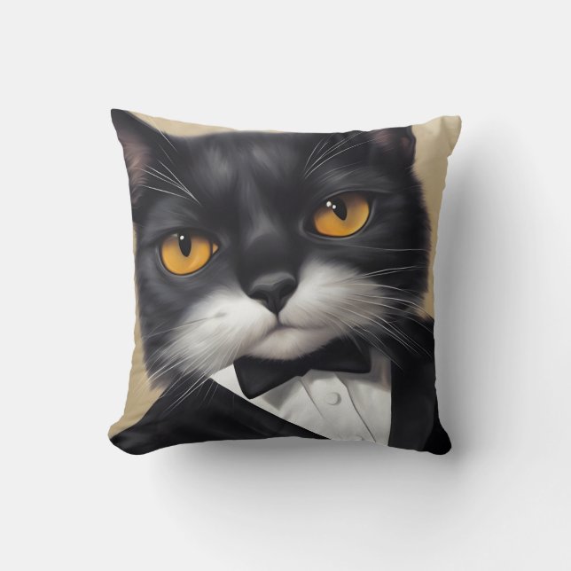 Coussin Chat intelligent (Recto)