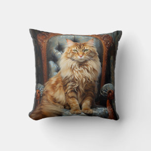 Coussin chat Maine Coon