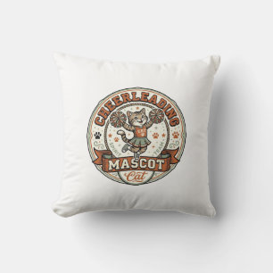 Coussin Chat Mené Mascotte Chat Mené Mascotte Vi
