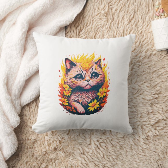 Coussin Chat Mignon (Couverture)