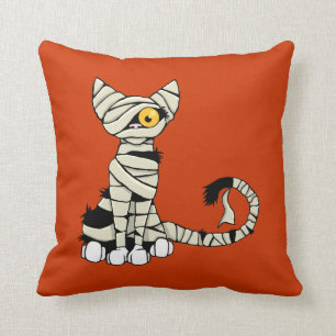 Coussin Chat mommy Halloween réversible