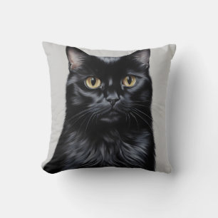 Coussin Chat noir