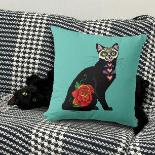 Coussin Chat noir de Sugar