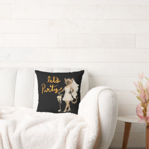 Coussin Chat siamois pour golfeur de douche de mariée