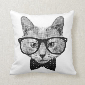 Coussin Chat vintage de hippie