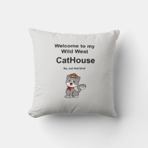 Coussin Chat Whimsical