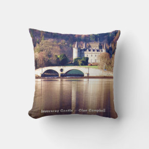 Coussin Château Campbell & Inveraray Castle - Clan Campbel