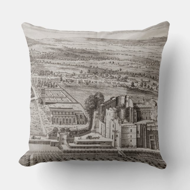 Coussin Château de Berkeley, Seat du comte de Berkeley (Recto)
