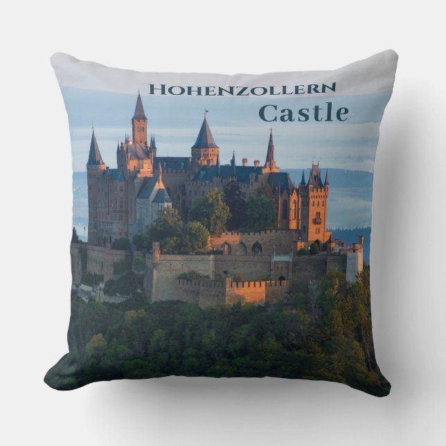 Coussin Château de Hohenzollern Hechingen Allemagne (Recto)