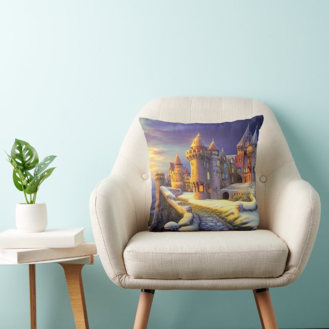Coussin Château de la Neige (Chaise)