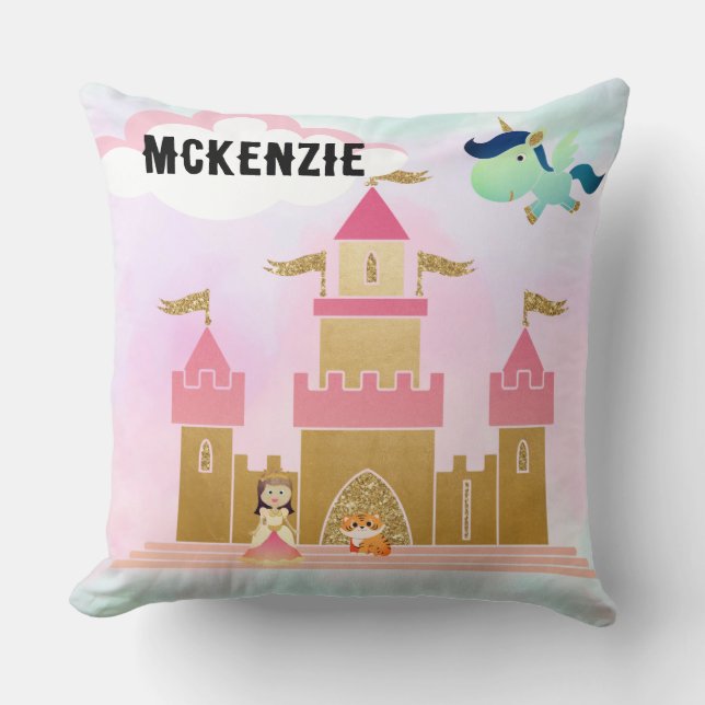 Coussin Château de Princess (Recto)