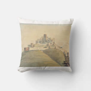 Coussin Château de Trencin dans l'ouest de la Slovaquie
