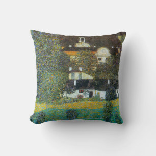 Coussin Château Kammer sur l'Attersee II de Gustav Klimt
