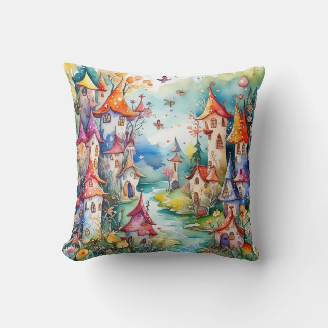 Coussin Château magique Fairyland (Recto)