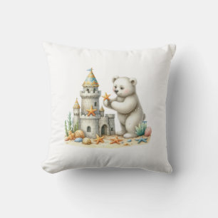 Coussin Châteaux de sable